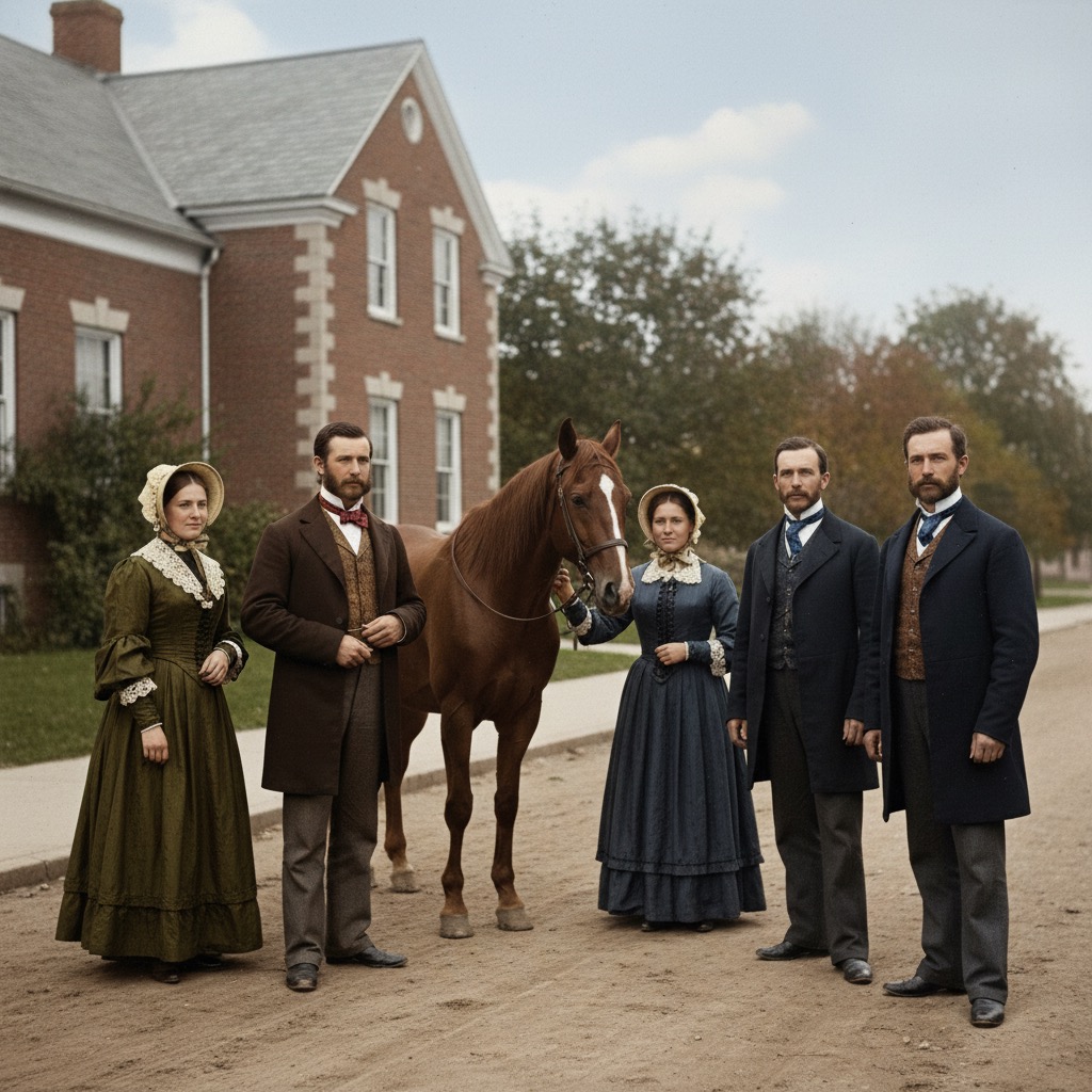 Vintage Colorize: an example made with Omni Banana