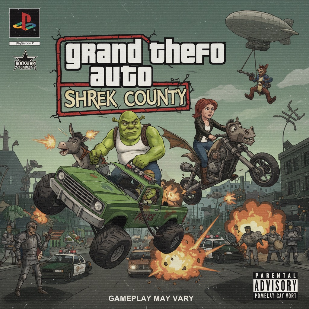 PS2 Cover: an example made with Omni Banana
