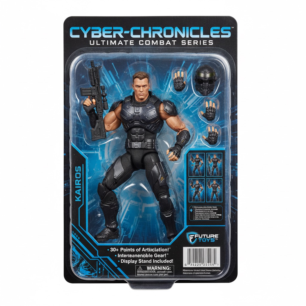 Action Figure: an example made with Omni Banana