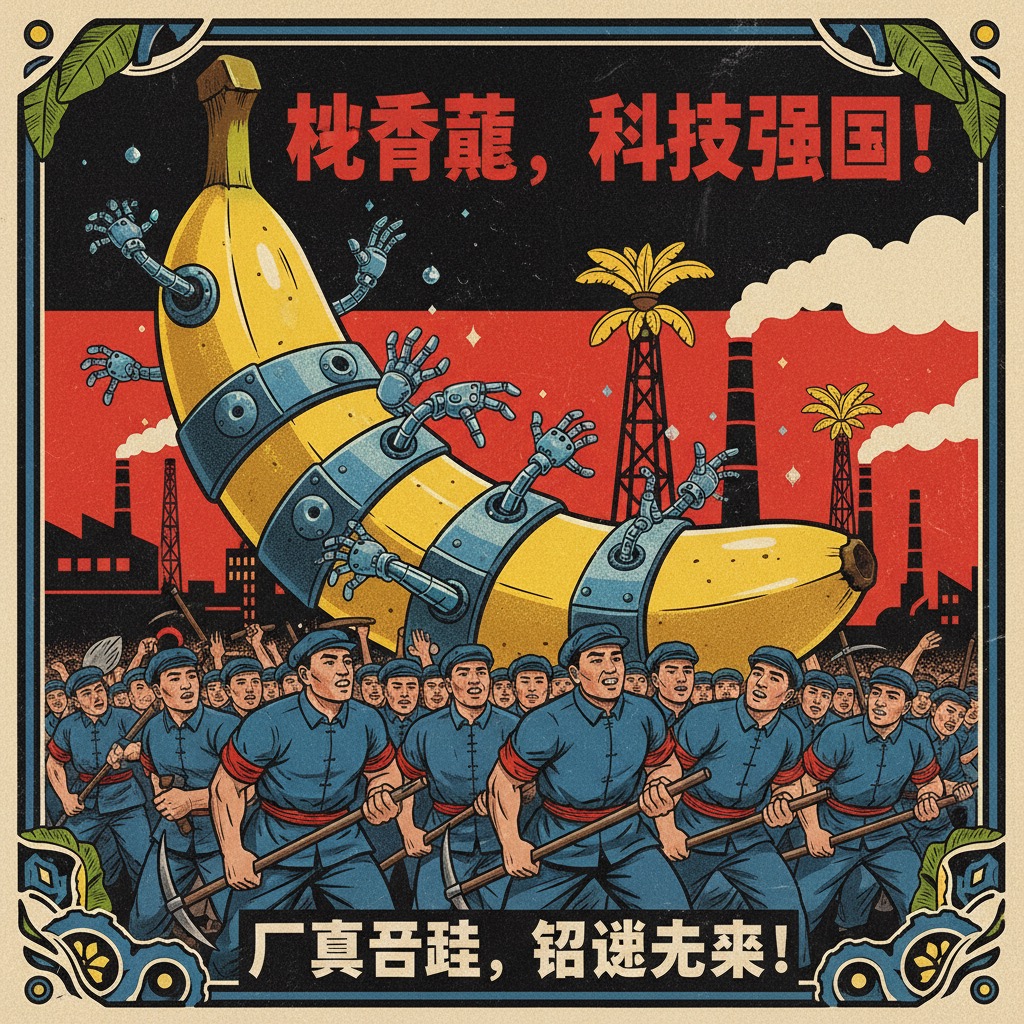Satire Poster: an example made with Omni Banana