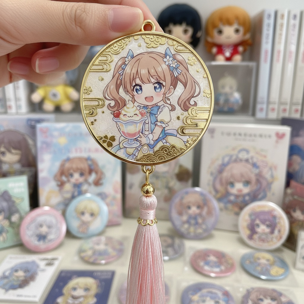 Anime Badge: an example made with Omni Banana