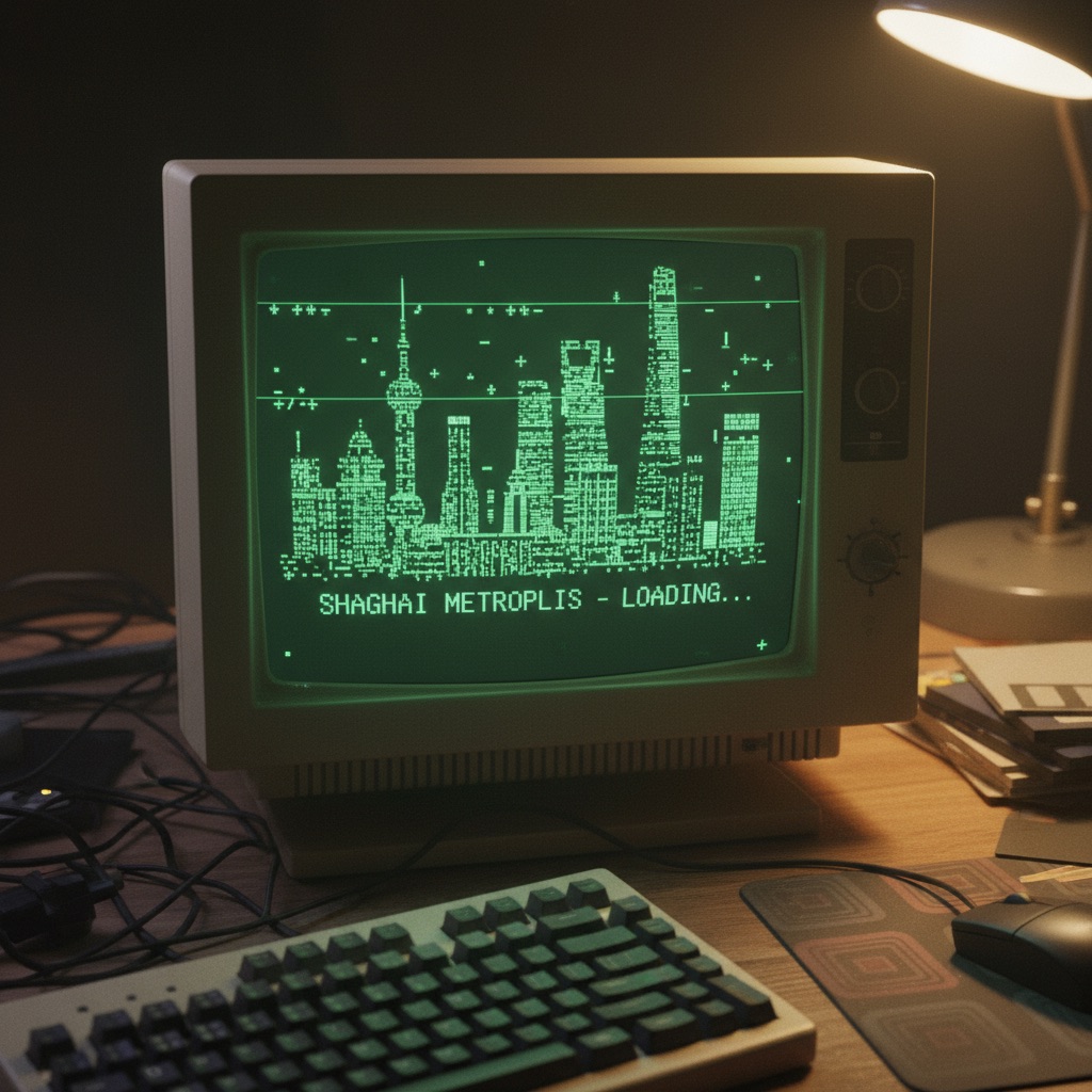 CRT Boot: an example made with Omni Banana