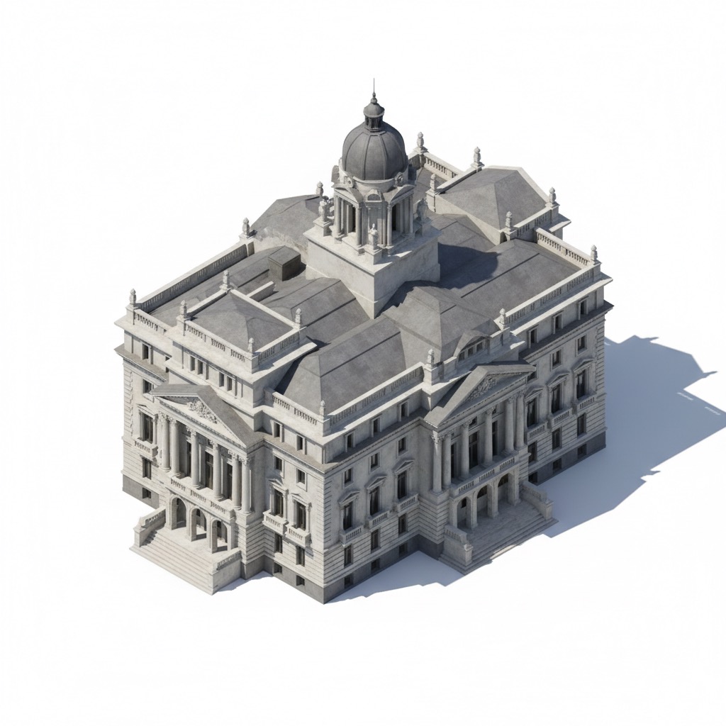Isometric Extract: an example made with Omni Banana