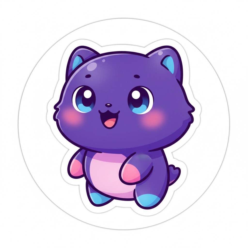 Sticker Maker: an example made with Omni Banana