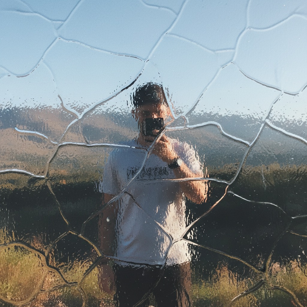 Glass Overlay: an example made with Omni Banana