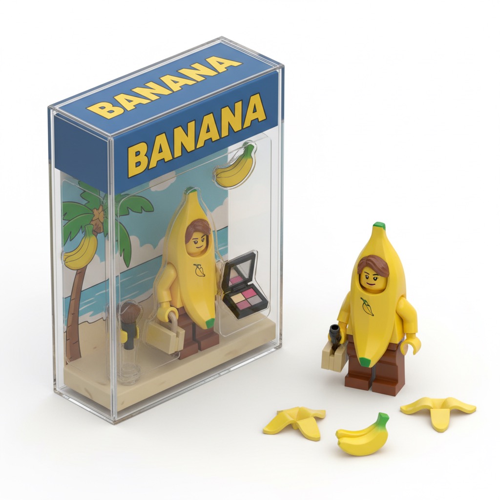 LEGO Figure: an example made with Omni Banana