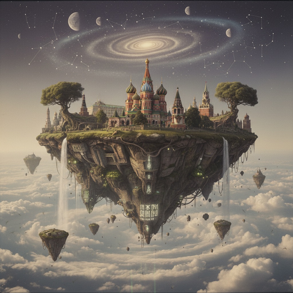 Flying Island: an example made with Omni Banana