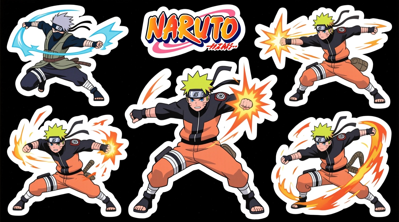 Anime Stickers: an example made with Omni Banana