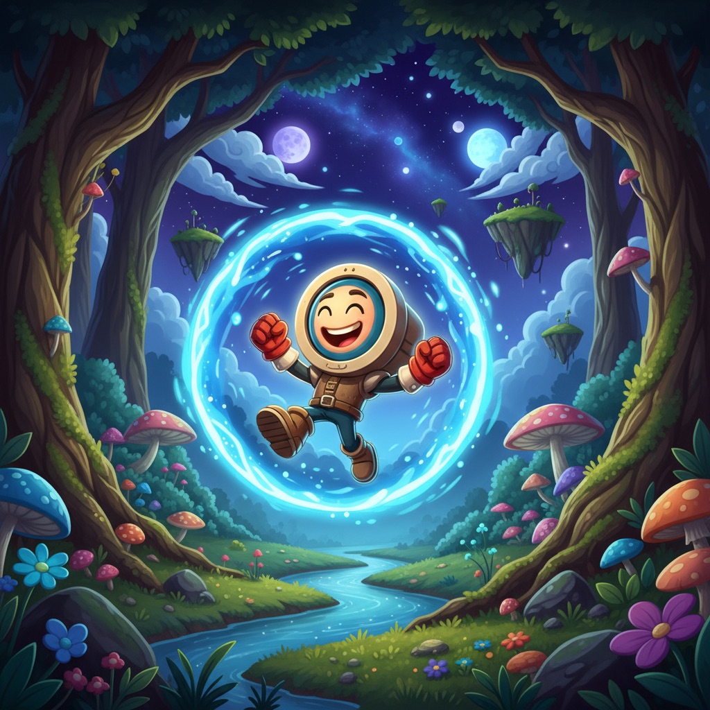 Fantasy Cartoon: an example made with Omni Banana