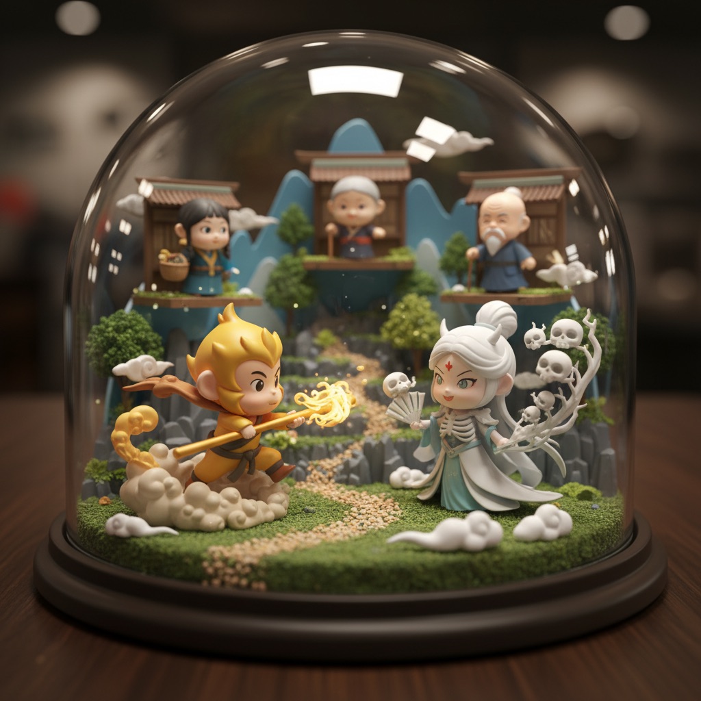 Miniature 3D: an example made with Omni Banana