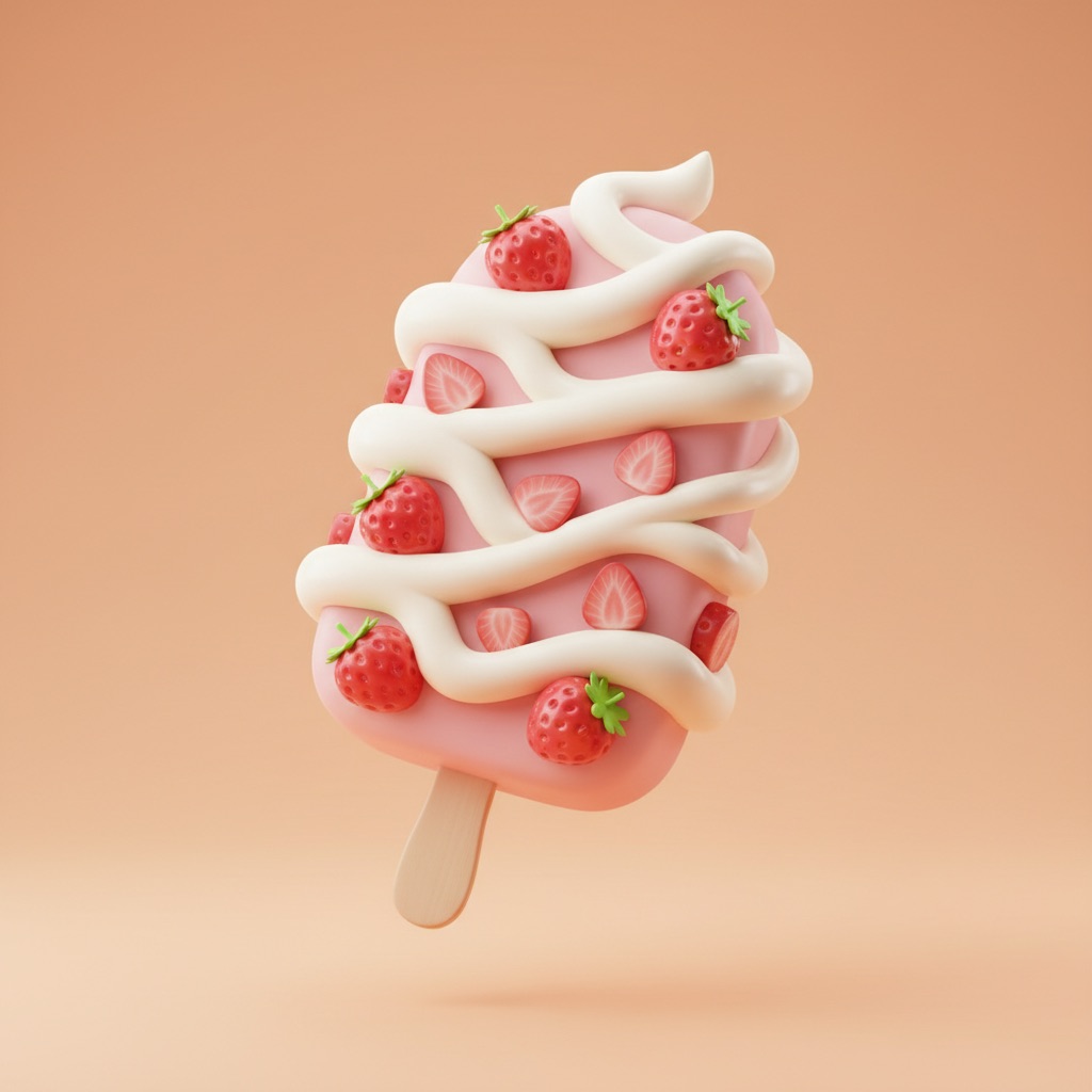 Emoji Popsicle: an example made with Omni Banana