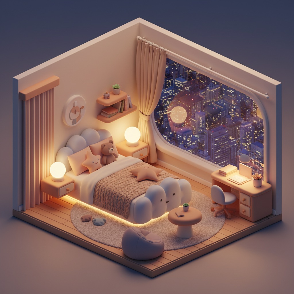 Custom Room: an example made with Omni Banana