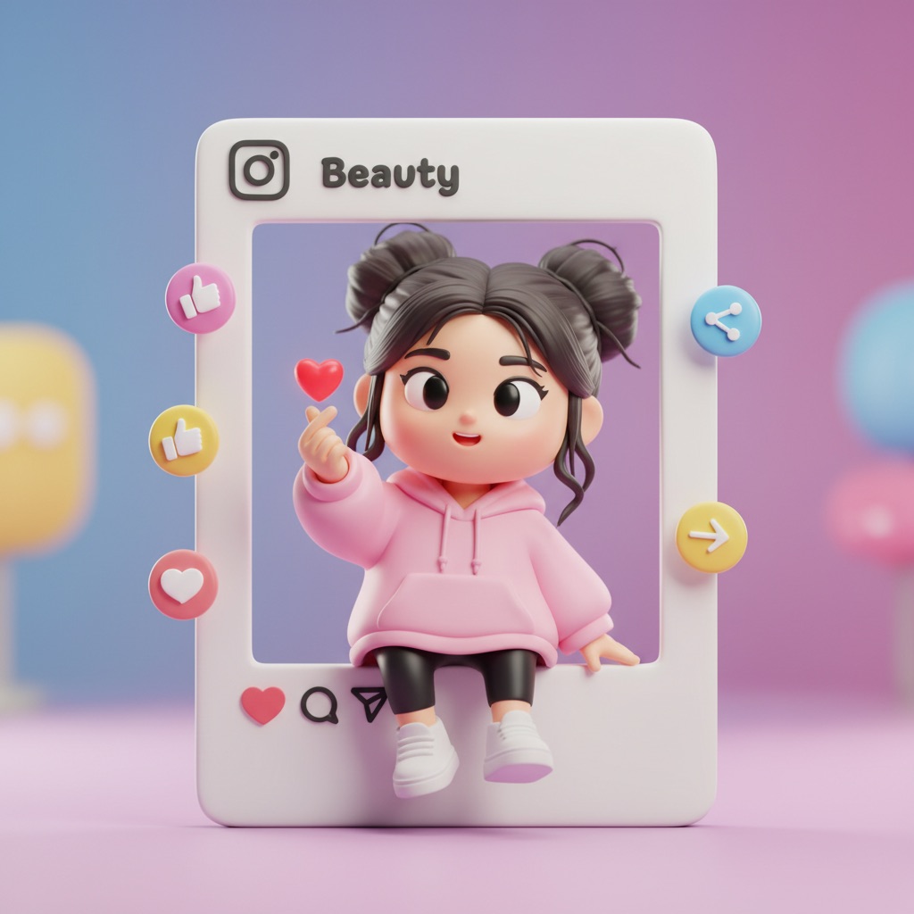 Social Link: an example made with Omni Banana