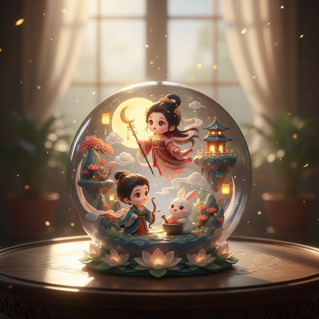 Crystal Ball: an example made with Omni Banana