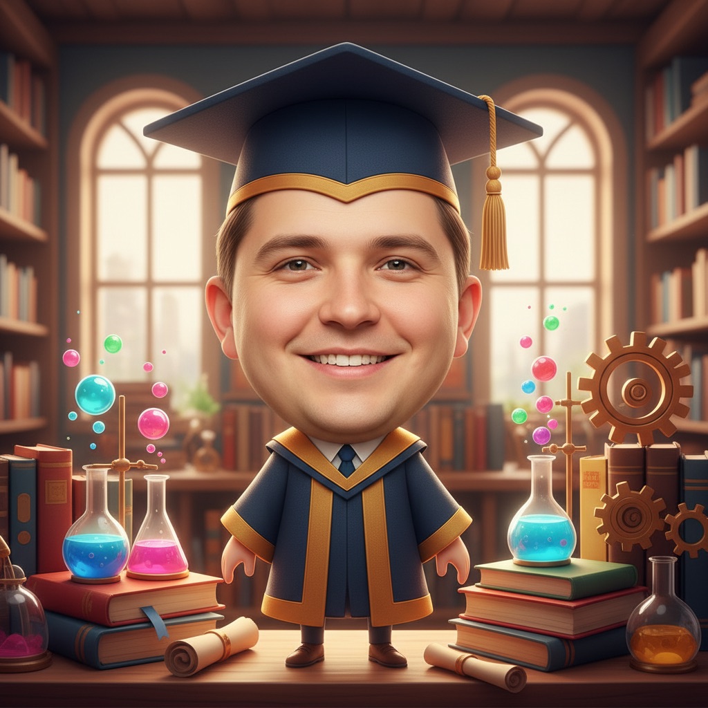 Bobblehead: an example made with Omni Banana